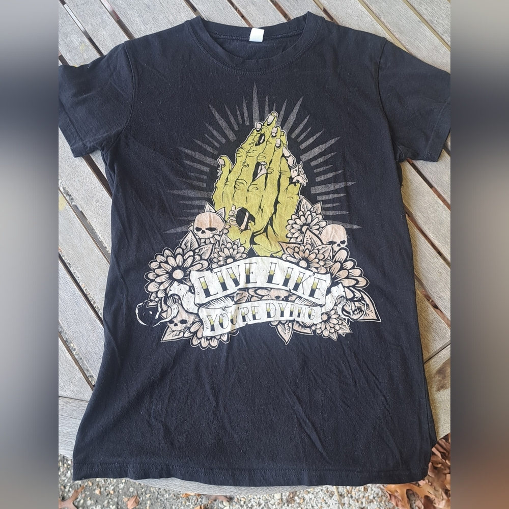 Black Graphic Women"s T-Shirt